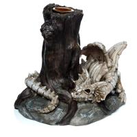  Dragon Skelleton Candle Holder with Tree 