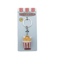  Burger With Face Keychain 
