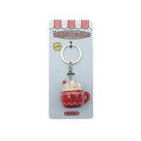  Noodle With Face Keychain 