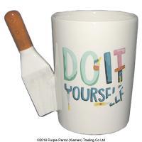  DIY Tool Shaped Handle Mug Scrapper 