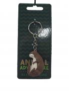  Polyresin Ainmal Keychain, Otter 