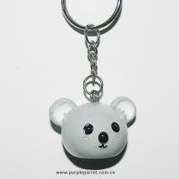  Cute Animal Head Keychain Koala 
