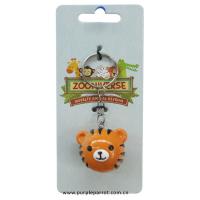  Cute Animal Head Keychain Tiger 