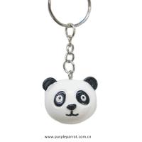 Cute Animal Head Keychain Panada 