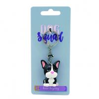  DOG KEYCHAIN B, pink ears 