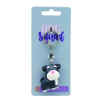  DOG KEYCHAIN E, dark gray 