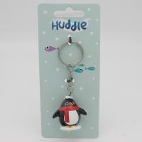  Penguin With Red Scarf Keychain 