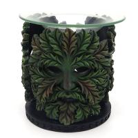  Three Sided Oil Burner with Glass Dish Greenman 