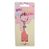  Lolly With Bite Keychain, , Kawaii Face 