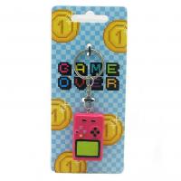  GAME BOY KEYCHAIN PINK 