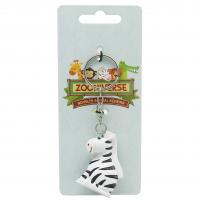  ZOONIVERSE KEYCHAIN - ZEBRA 