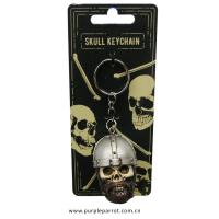  Skull Keychain Viking 