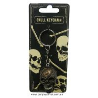  Skull Keychain Day of The Dead 