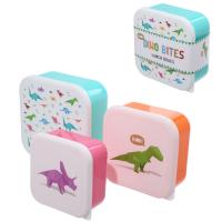  Dinosaur Lunch Box Set of 3 