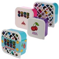  Set of 3 Lunch boxes Game Over 