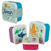  Sealife Lunch Box Set of 3 