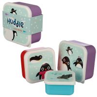  Lunch Boxes - Penguin Lunch Box Set of 3 