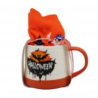  Halloween Mug & Sock, Big Bat 