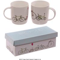  Bone China Mug Gift Set Bicycle 