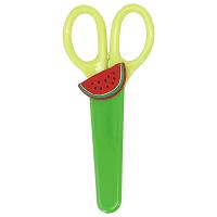  Saftey Scissors in Sheath with Charm Watermelon 