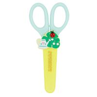  Saftey Scissors in Sheath with Charm Ladybird on Leaf 