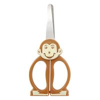  Safety Scissorss printed Handle Monkey 