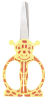  Safety Scissors - Printed Handle - Giraffe 