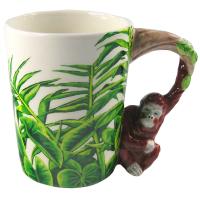  Shaped Handle Mug Orangutang 