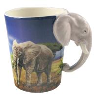  Shaped Handle Mug Elephant 