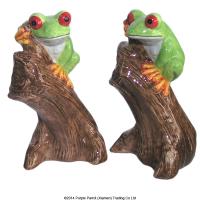  Salt & Pepper Set Rainforest Tree Frog 