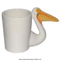  Shaped Handle Mug Pellican 