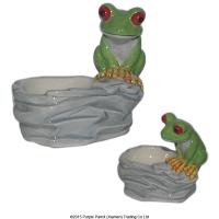  Ceramic Tree Frog Egg Cup 