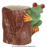  Ceramic Tree Frog Penholder 