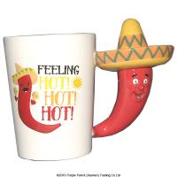  Chilli Shaped Handle Mug I'm a Little Chilli 