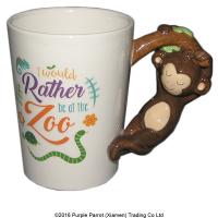  Zooniverse Monkey Shaped Handle Mug 