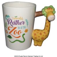  Zooniverse Giraffe Shaped Handle Mug 