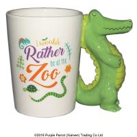  Zooniverse Crocodile Shaped Handle Mug 