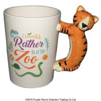  Zooniverse Tiger Shaped Handle Mug 