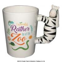  Zooniverse Zebra Shaped Handle Mug 