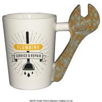 Plumbing Shaped Handle Tool Mug Spanner 