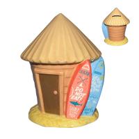  Surfboard and Beach Shack Money Box 