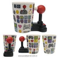  Game Over Shaped Handle Mug Joystick A 