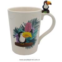  Tropical Toucan Ceramic Item on Handle Mug 