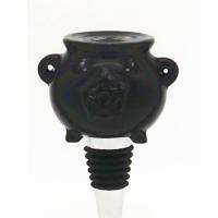  Ceramic Cauldron Bottle Stopper 