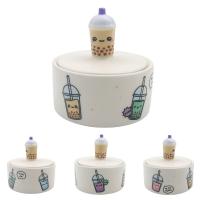  Foodiemals Ceramic Collection Bubble Tea Trinket Box 