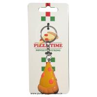  Resin Pizza Slice Keychain 