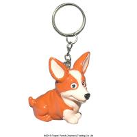  Resin British Queens Corgi Keychain 