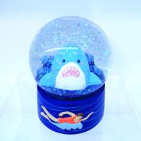  Shark Head Waterball, Swimmer Design on Base 