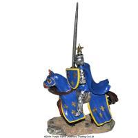  Jousting Knight Lance Up Blue 