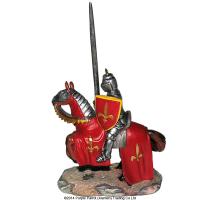  Jousting Knight Lance Up Red 